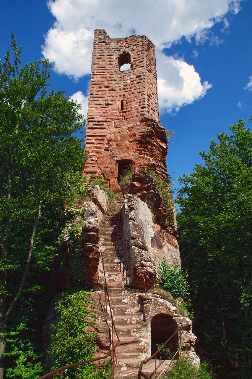 ruin castle heritage free photo