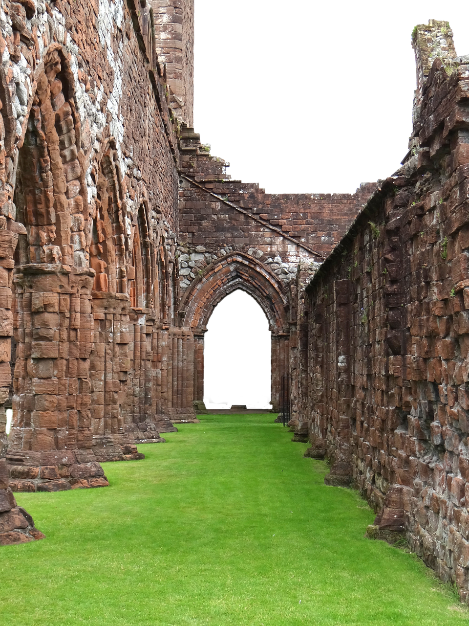 ruin isolated chapel free photo