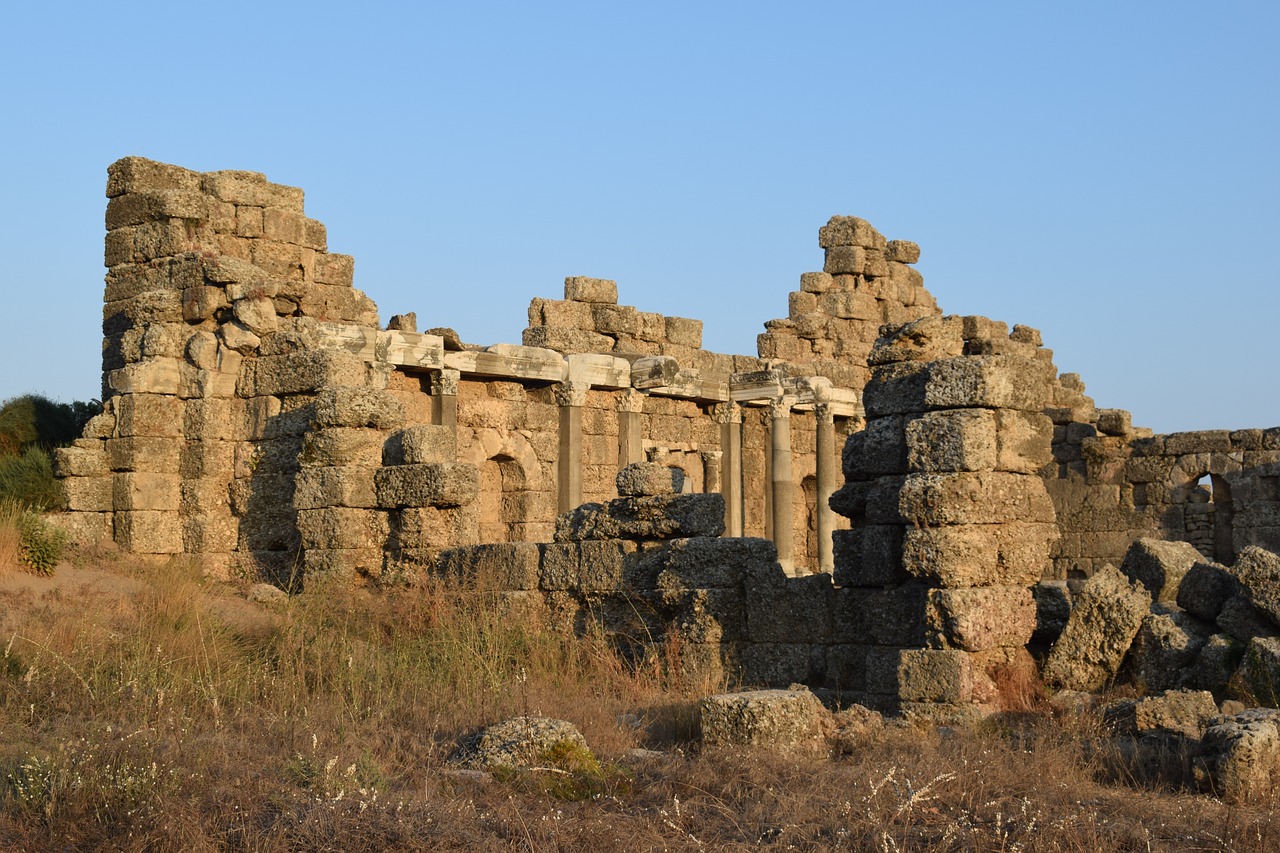 ruin  building  architecture free photo