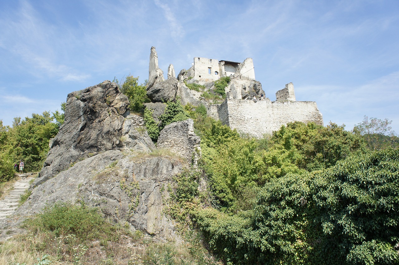 ruin  view  landscape free photo