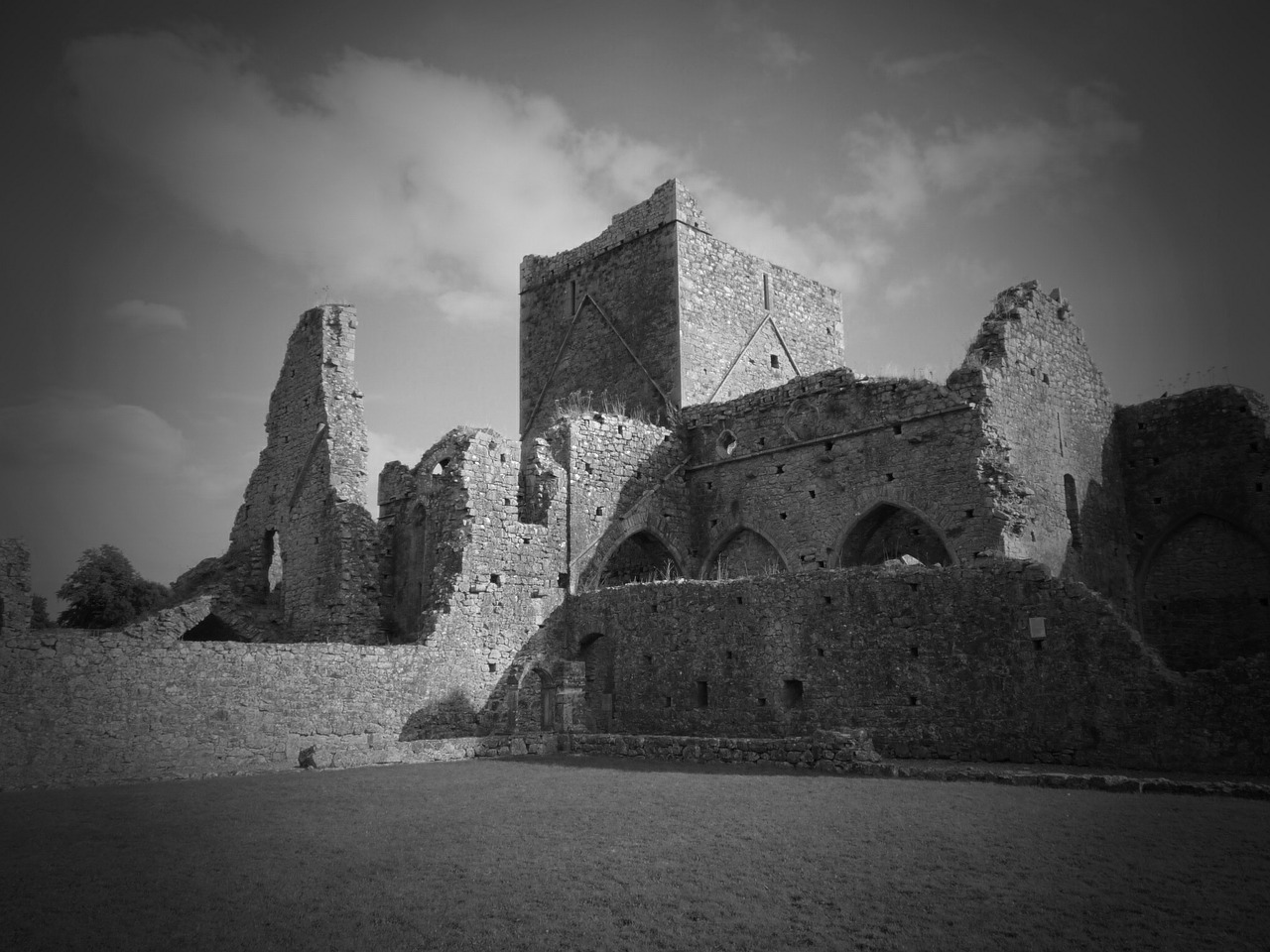 ruin abbey ireland free photo