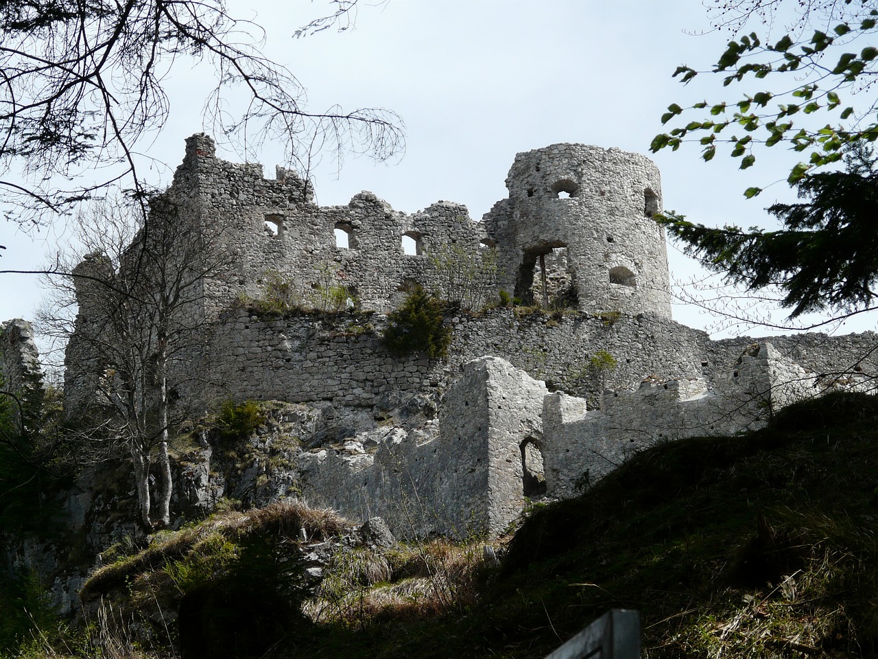 ruin castle ehrenberg free photo