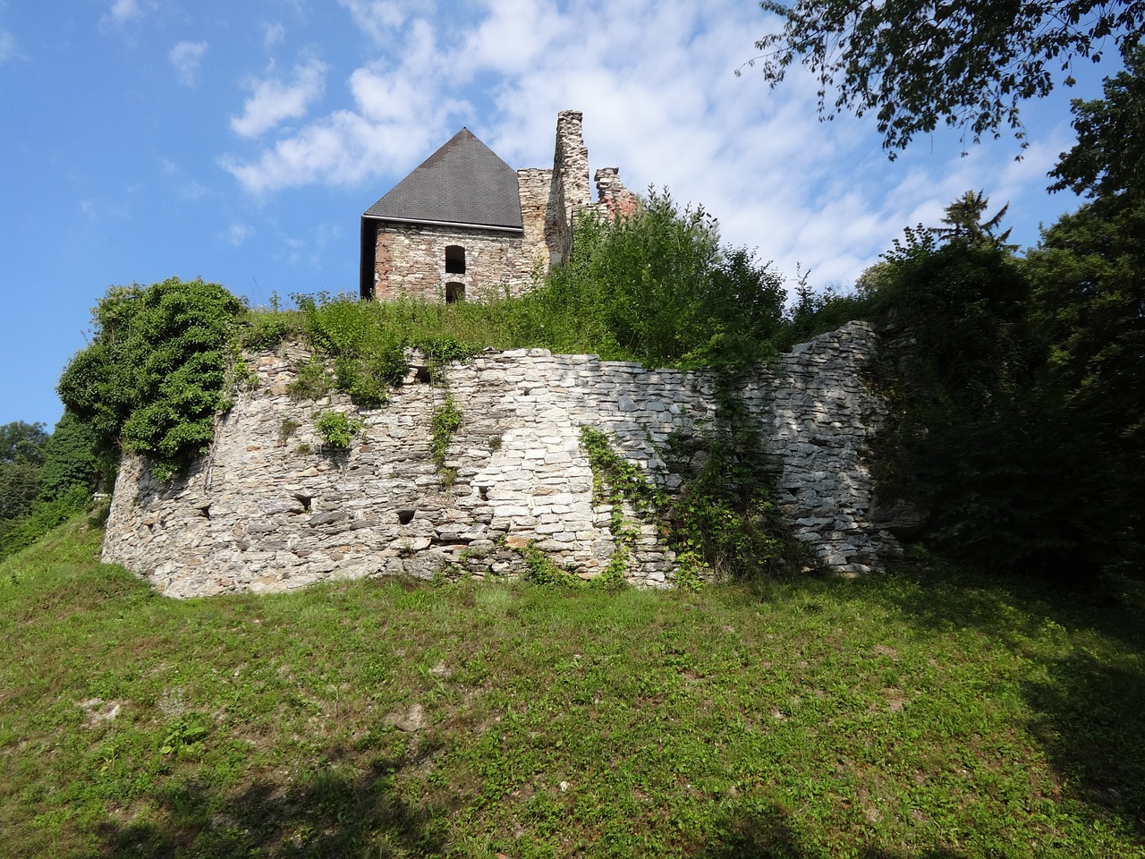 ruin austria castle free photo