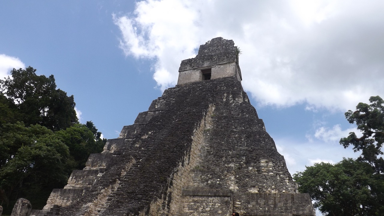 ruins maya mexico free photo