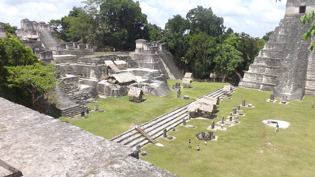 ruins maya mexico free photo