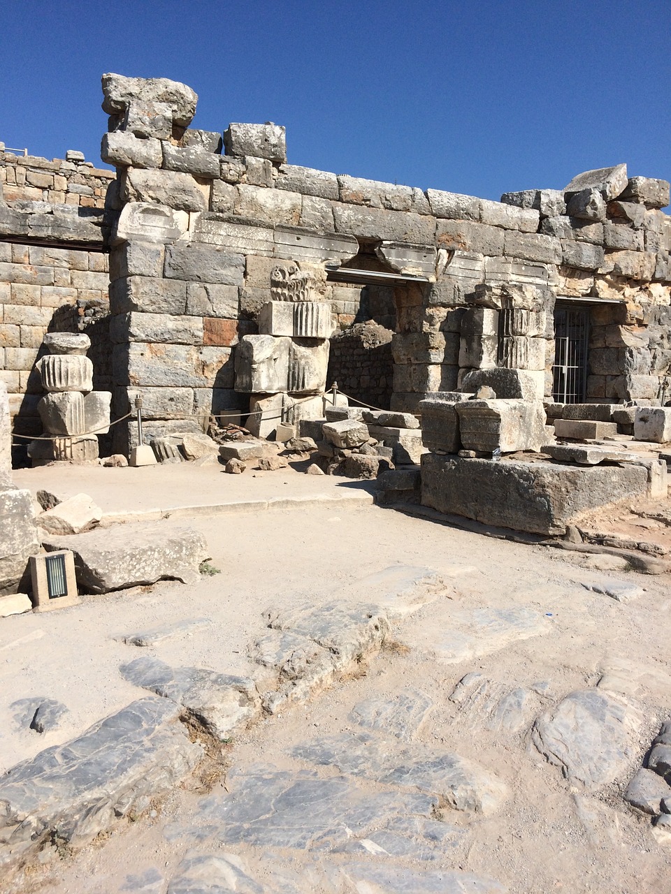 ruins ephesus ancient free photo