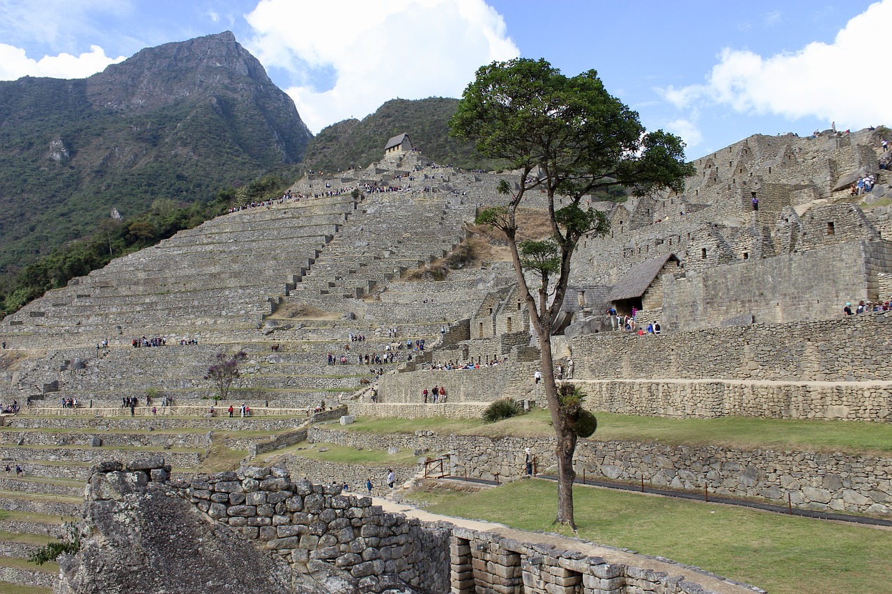 ruins inca peru free photo