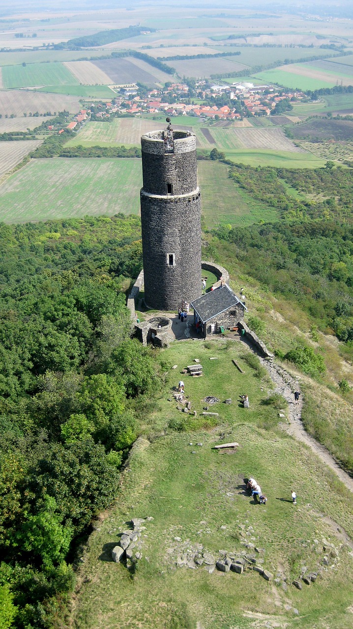 ruins castle landscape free photo