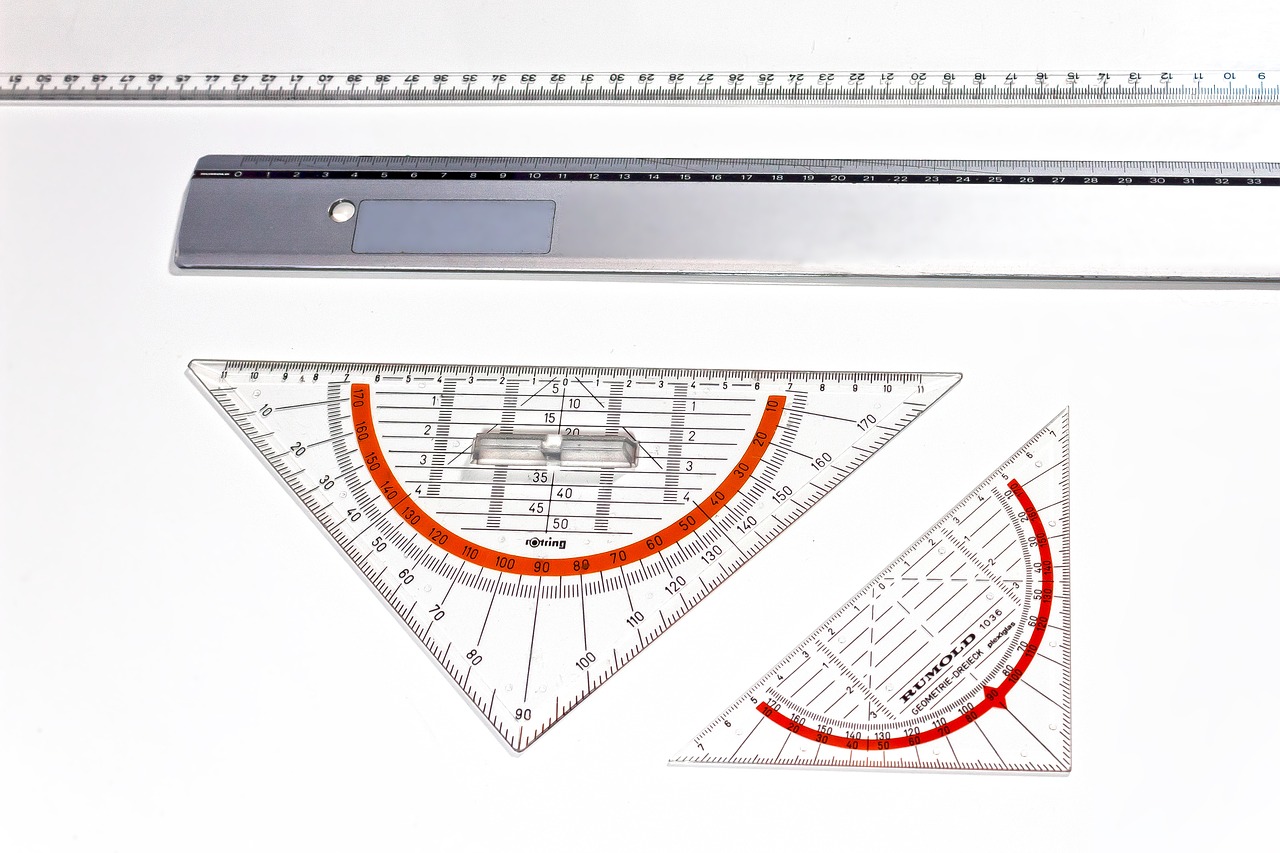 ruler  geometry  geodreieck free photo