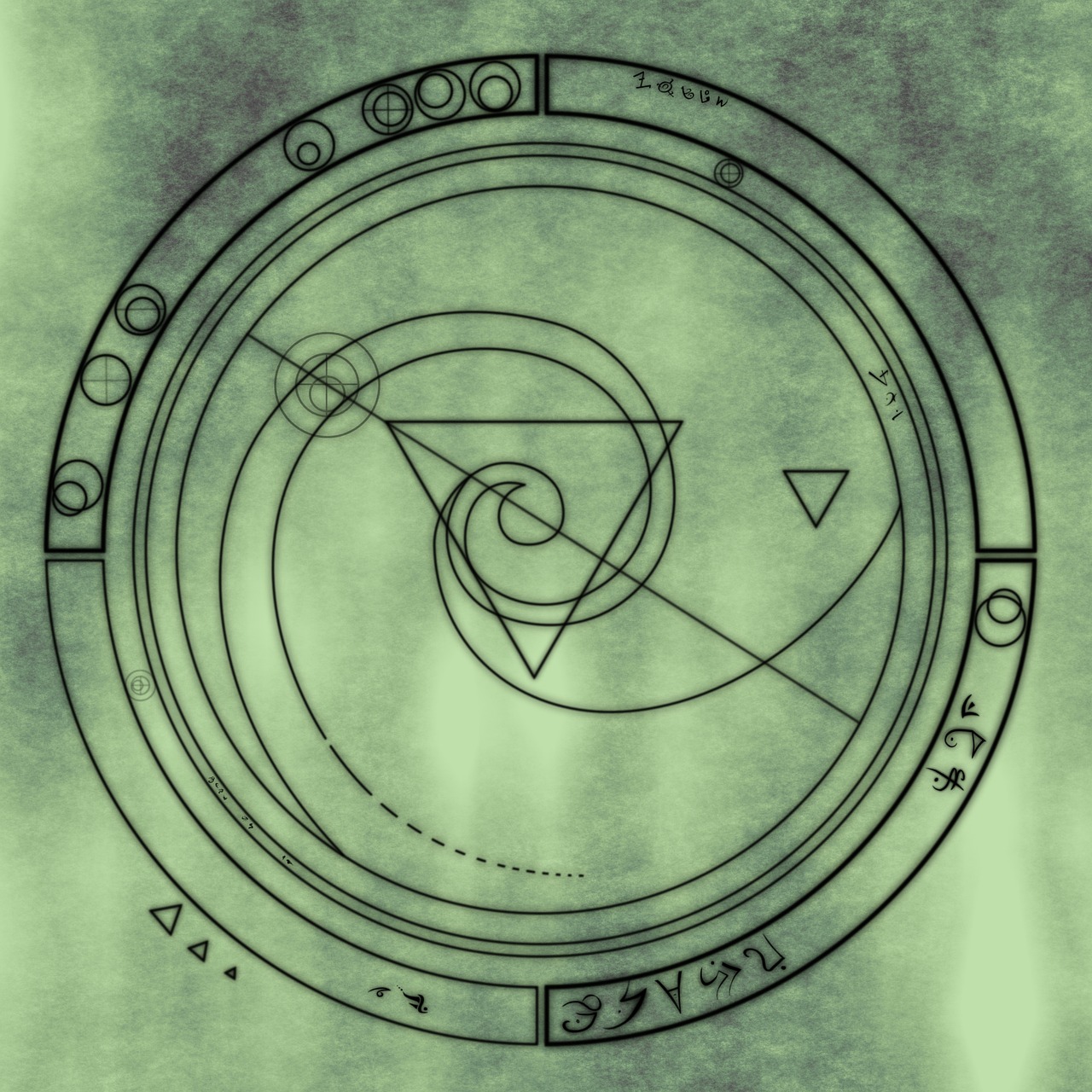 rune geometry sacred free photo