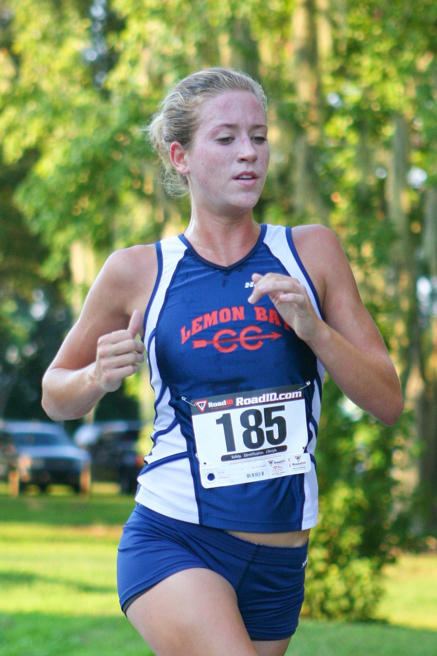 runner girl running free photo