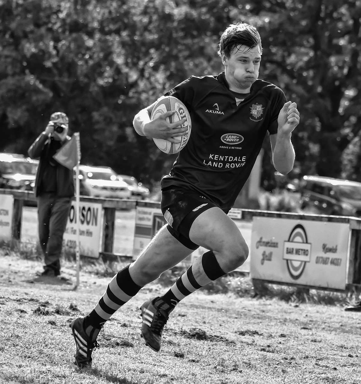 running  rugby union  rugby sport free photo