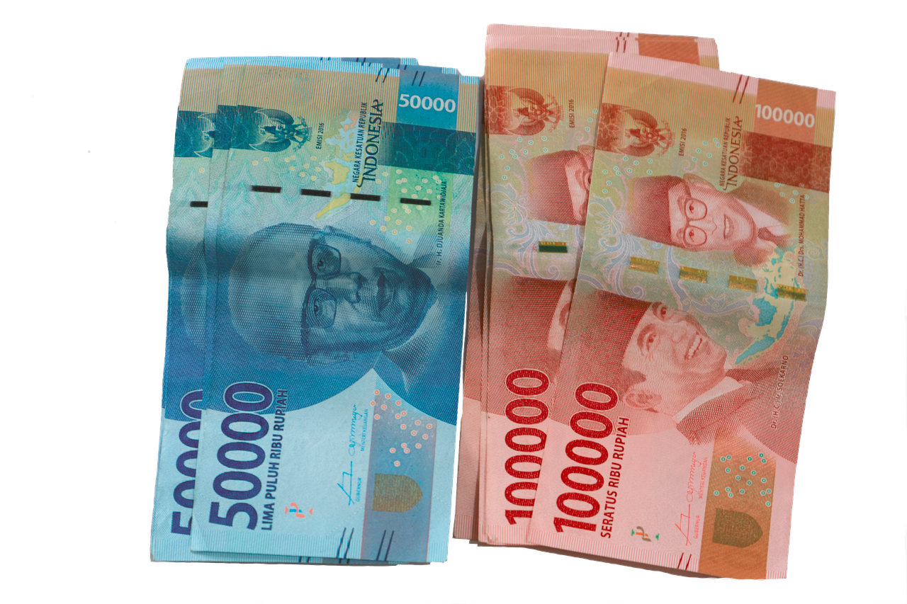 rupiah bills money free photo