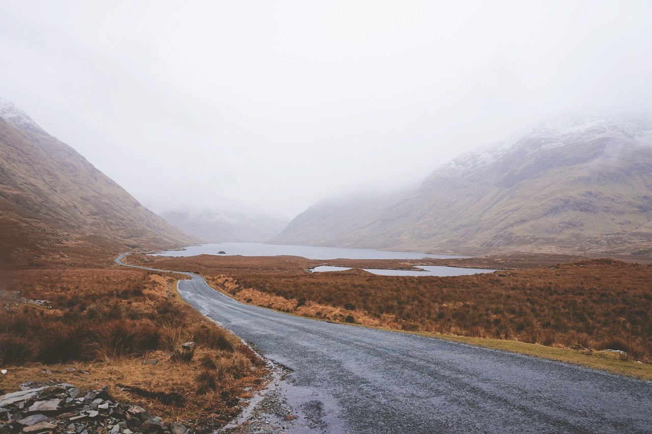 rural road countryside free photo