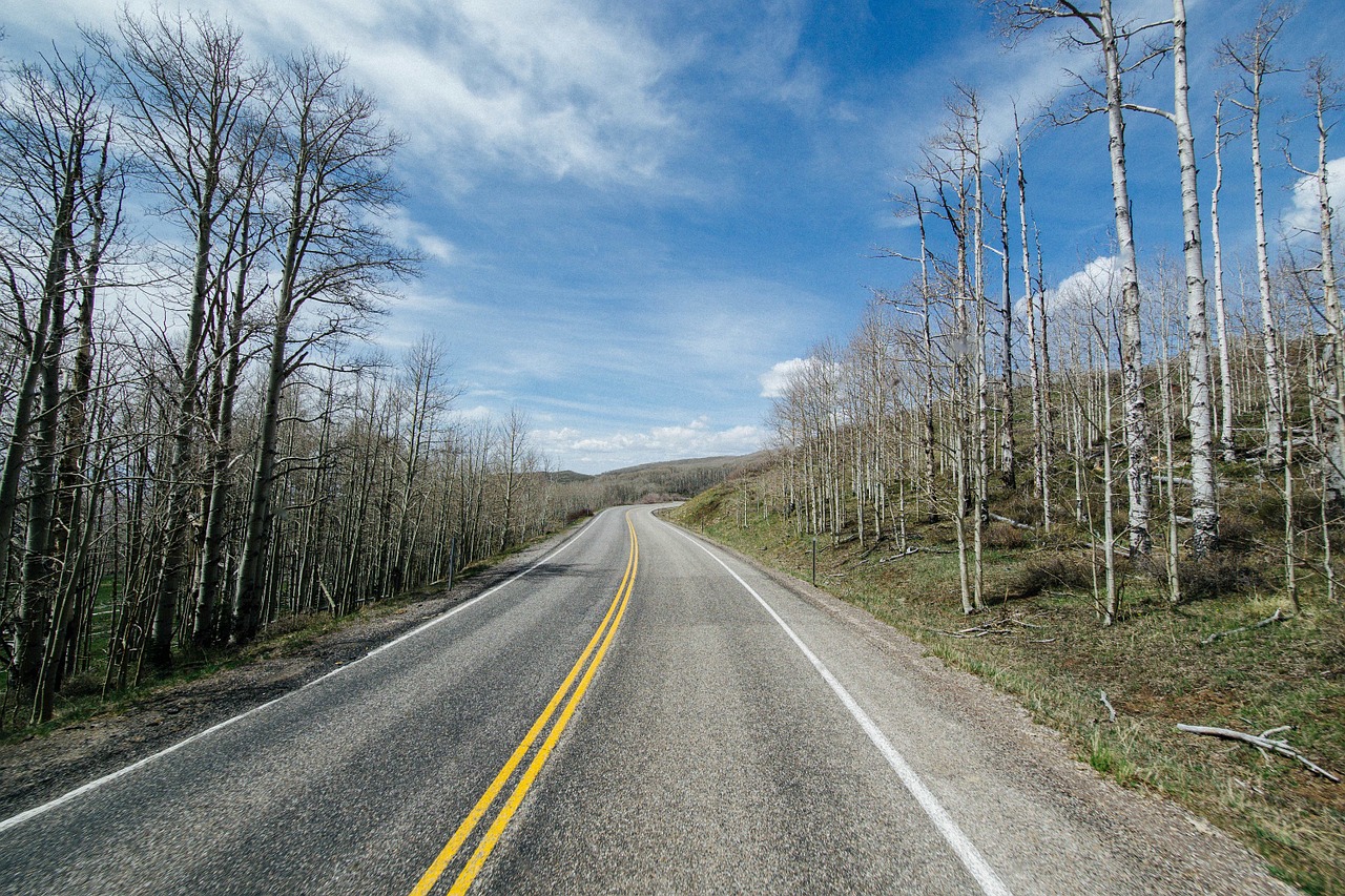 rural road pavement free photo