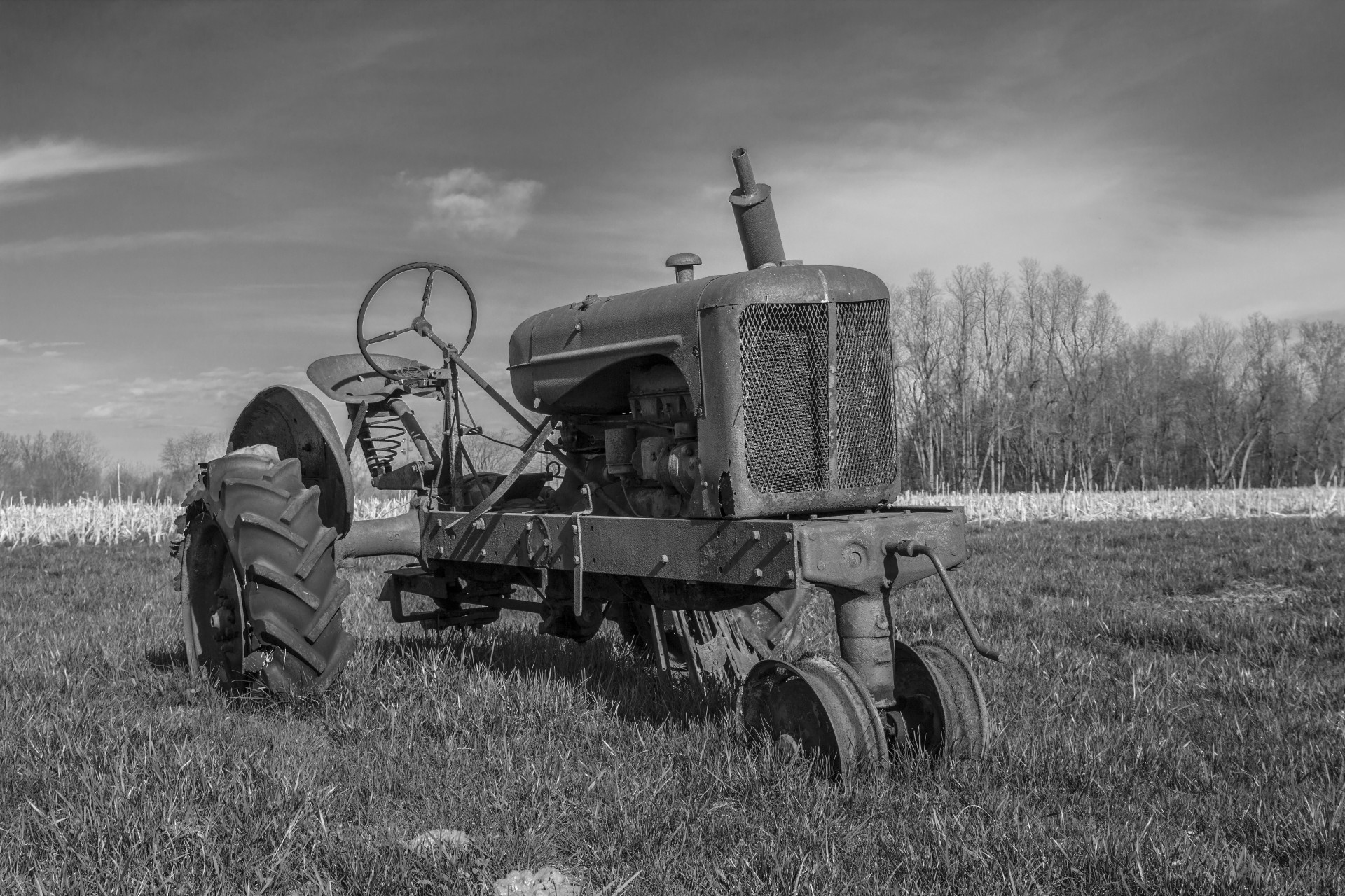 tractor rural farm free photo