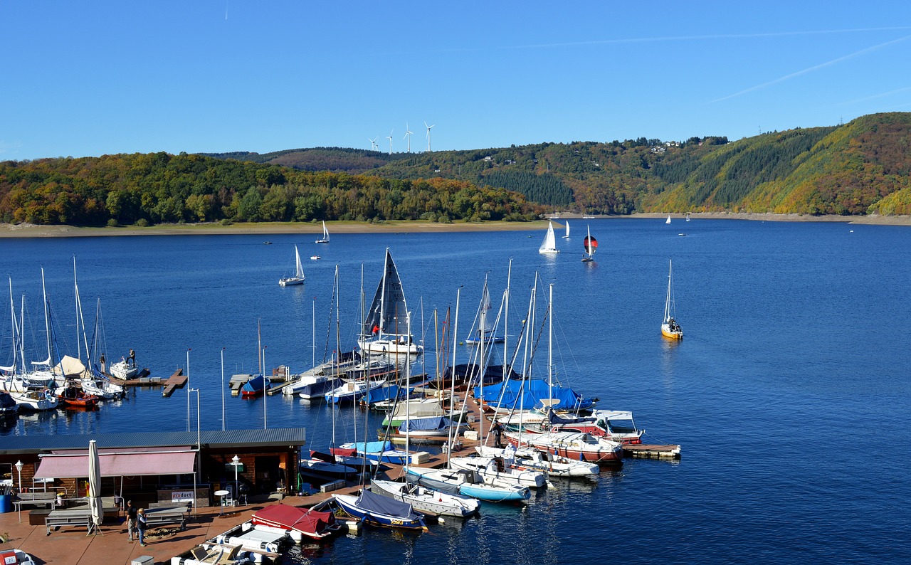 rurtalsperre schwammenauel eifel free photo