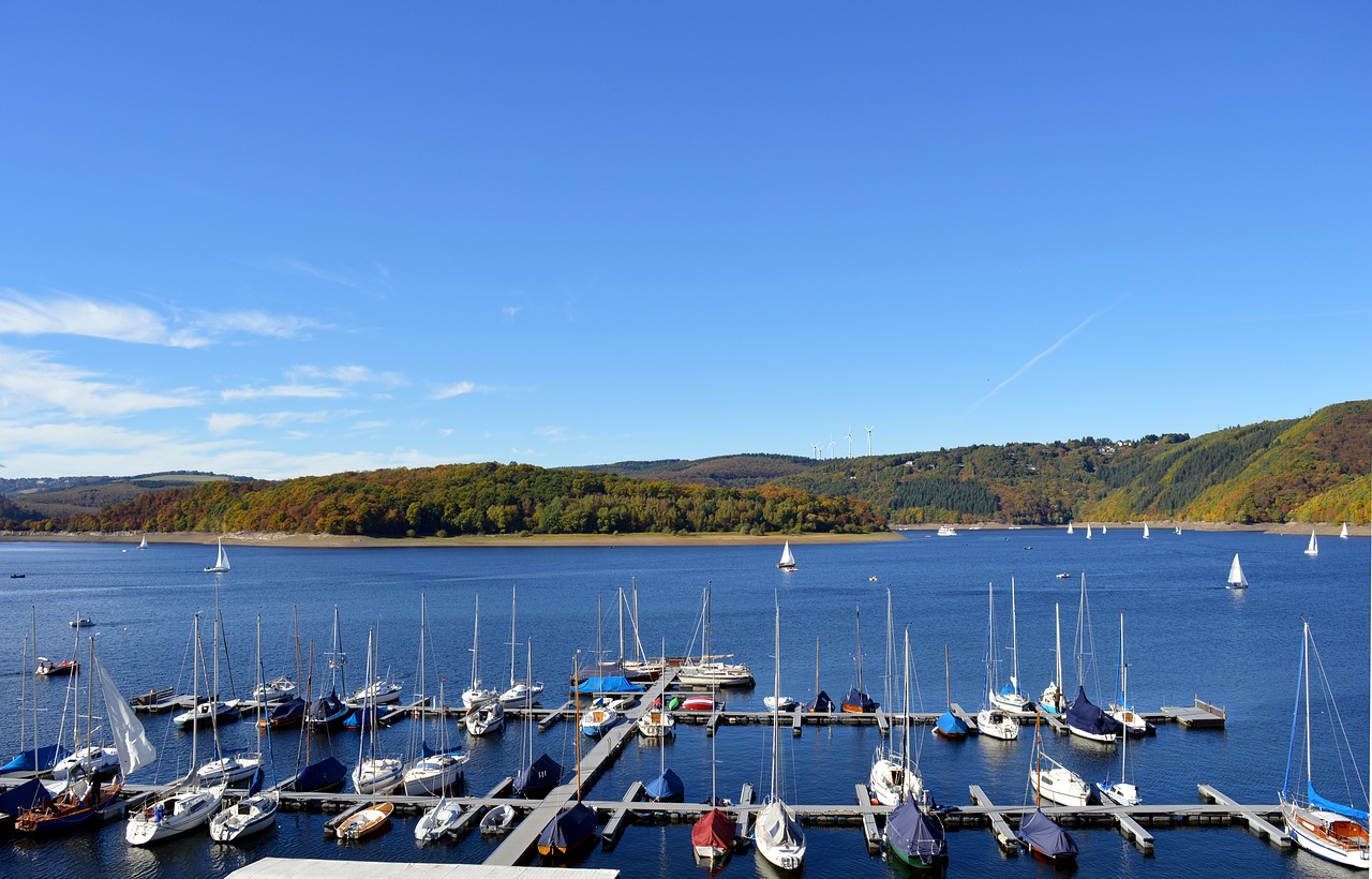 rurtalsperre schwammenauel eifel free photo