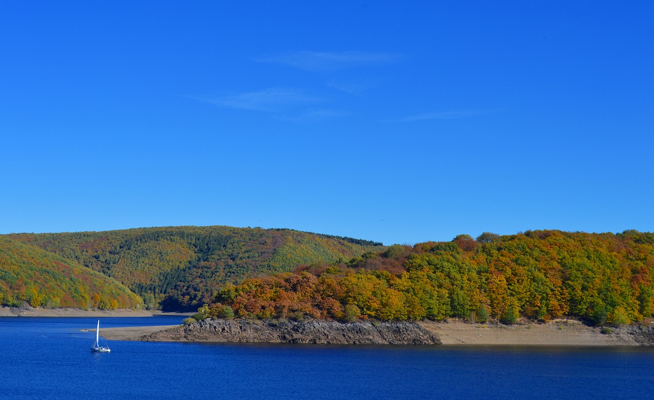 rurtalsperre schwammenauel eifel free photo