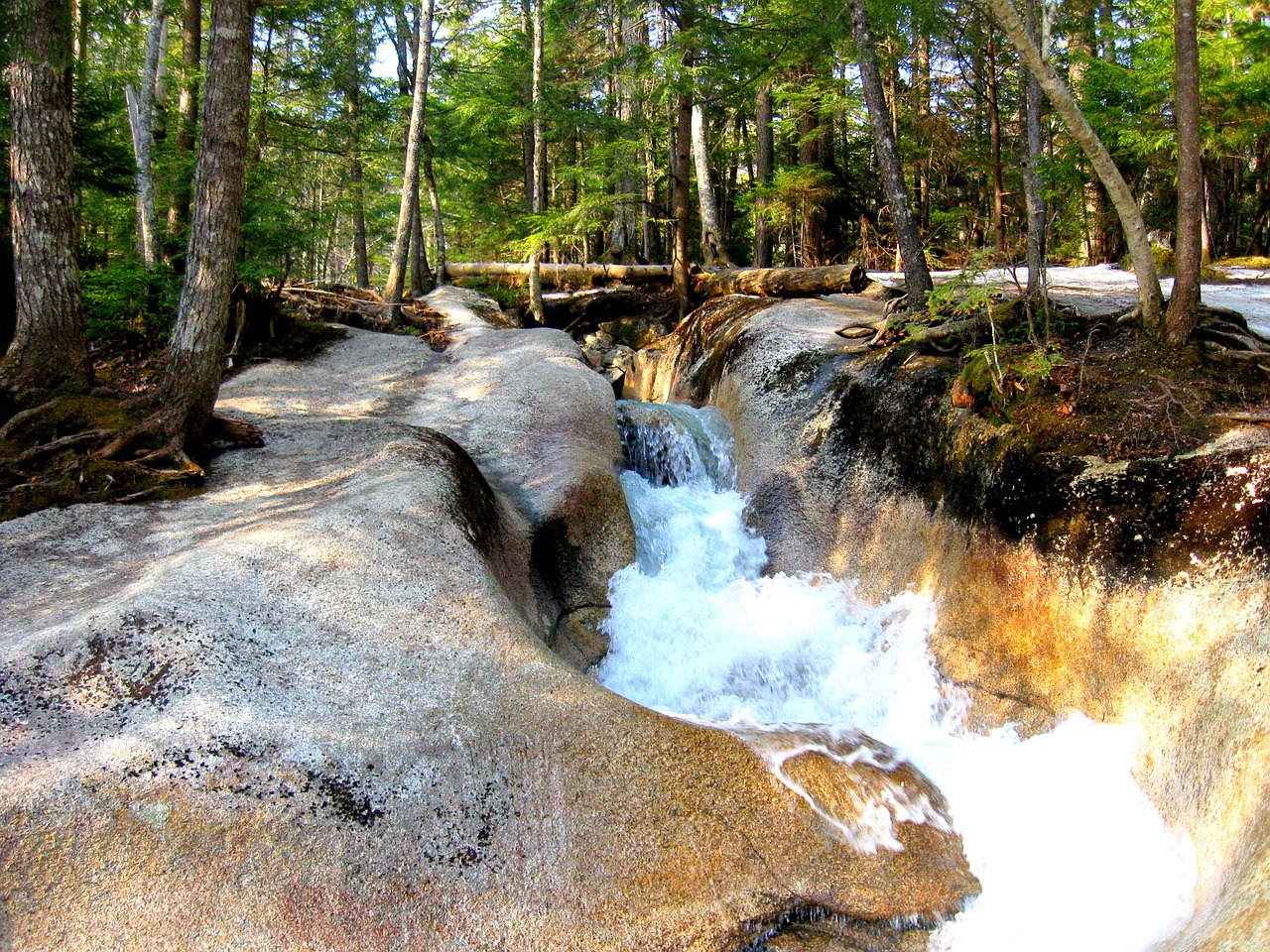 rushing water gorge free photo