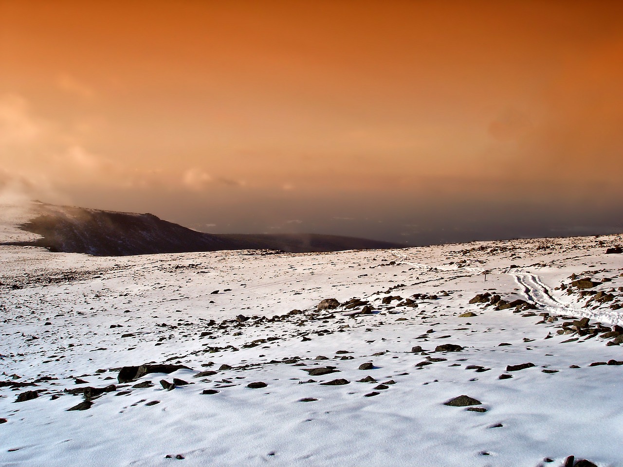 russia landscape winter free photo