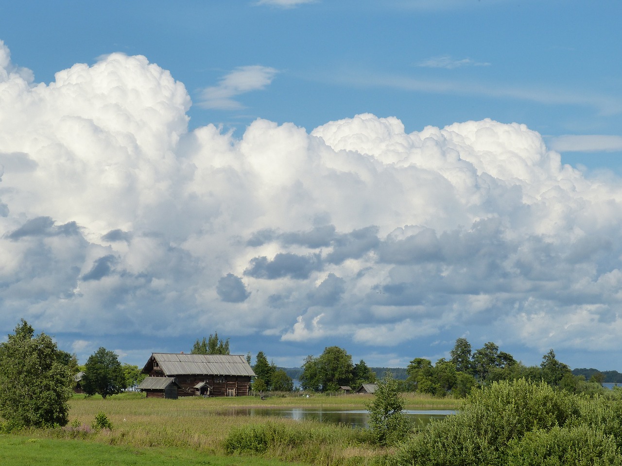 russia kishi lake free photo