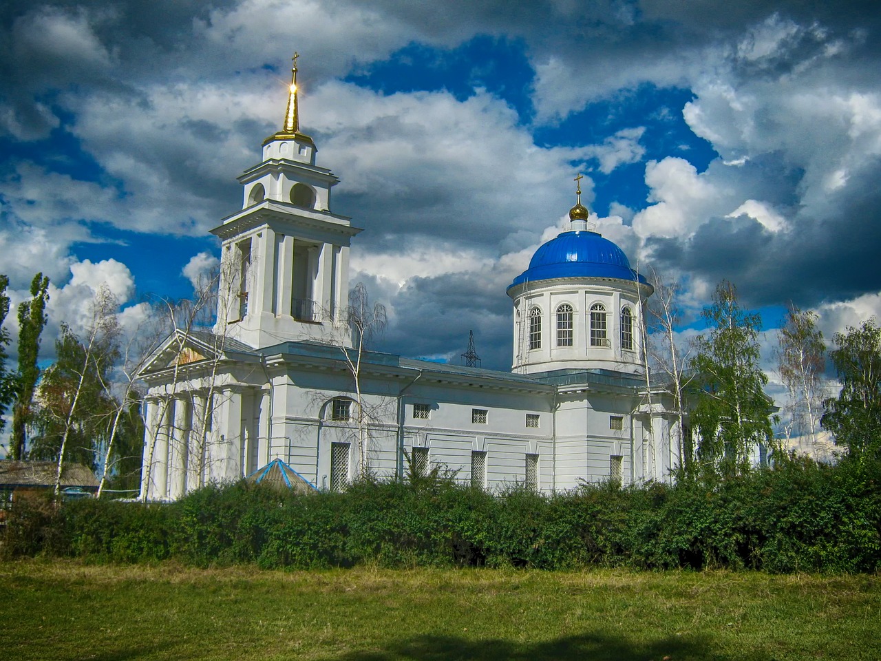 russia church sky free photo