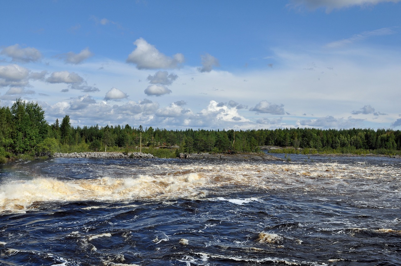 russia water river free photo