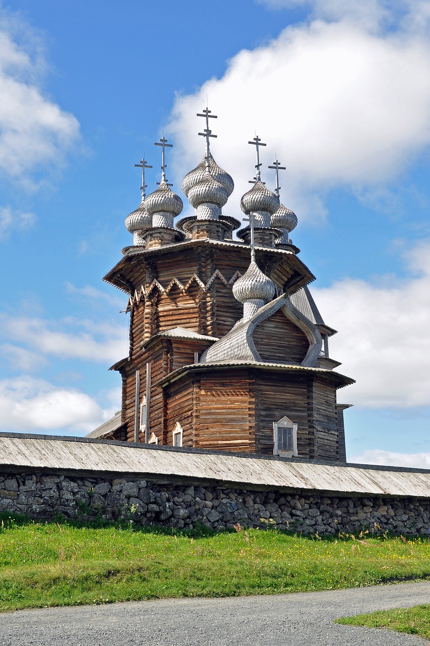 russia kizhi church free photo