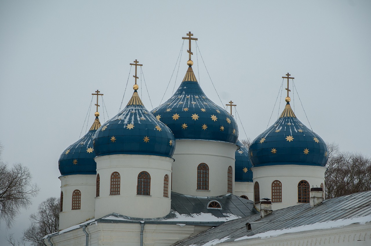 russia veliki novgorod orthodox church free photo