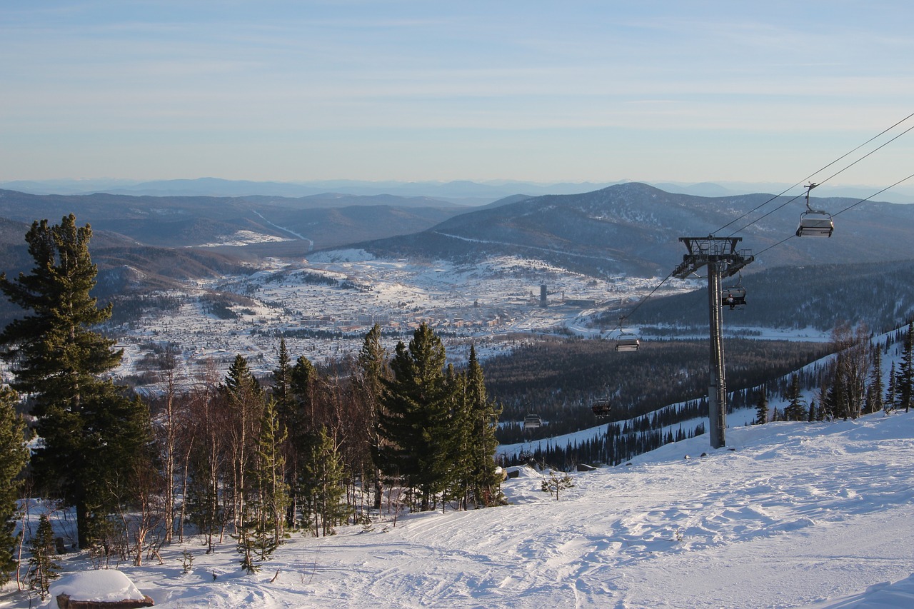 russia mountains sheregesh free photo