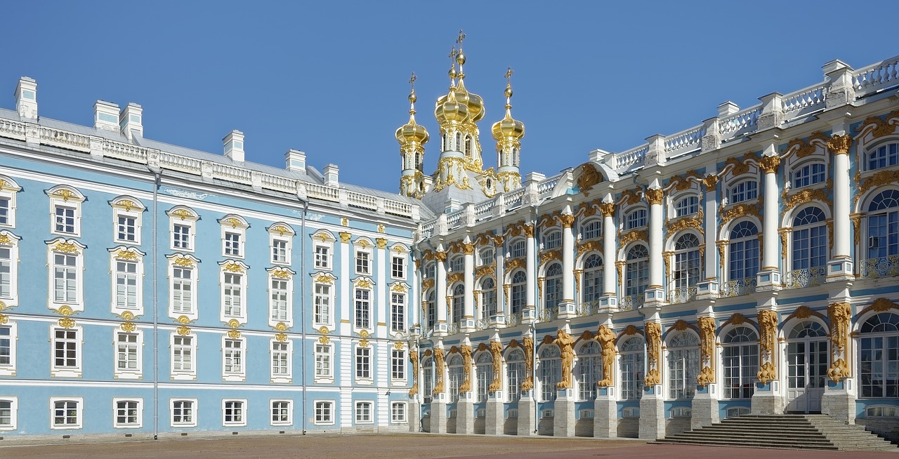 russia  sankt petersburg  catherine's palace free photo