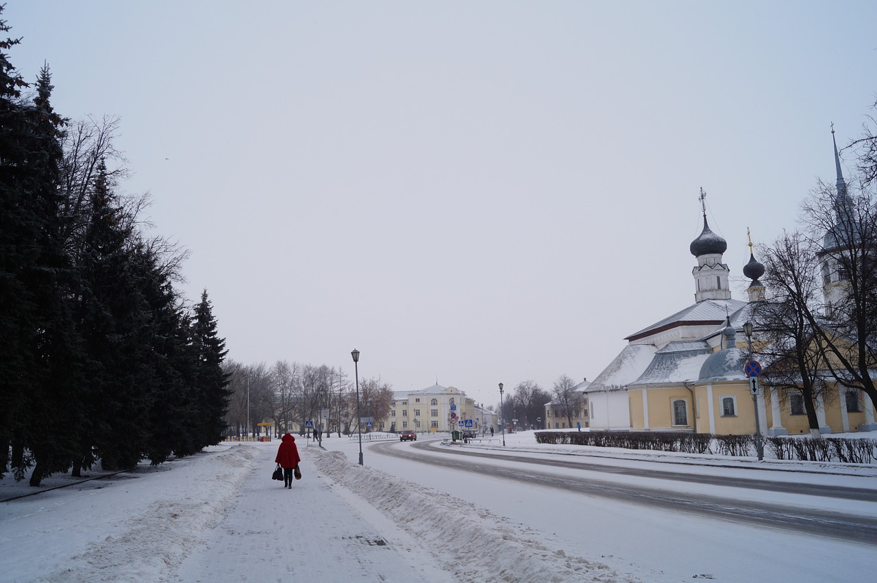 russia suzdal winter free photo