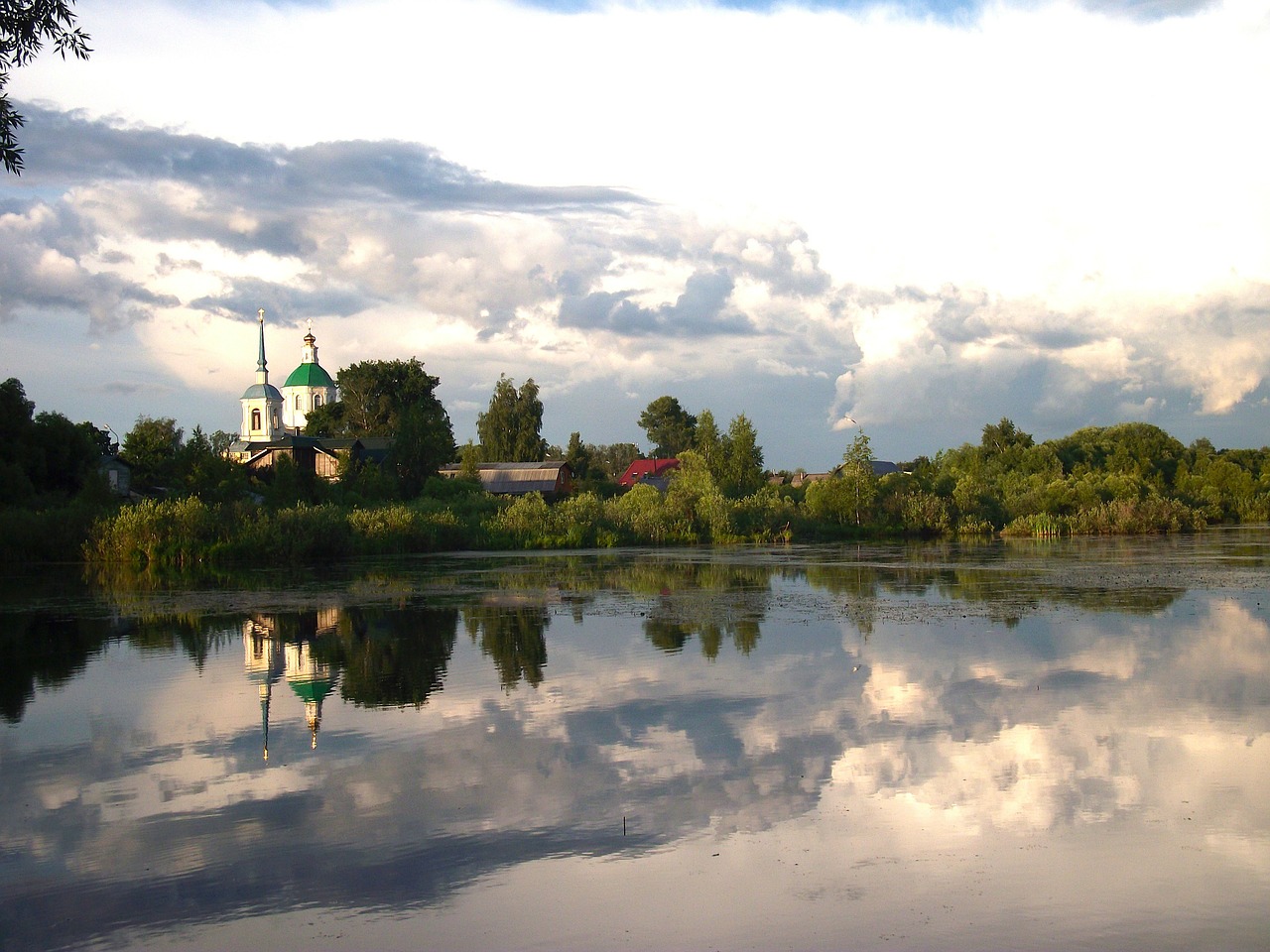 russia lake water free photo