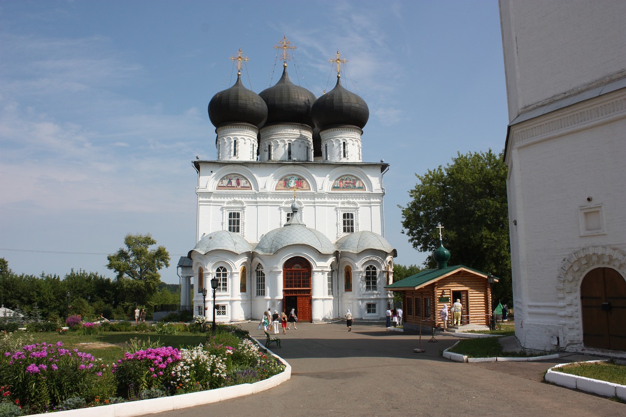 russia kazan raifovsky monastery free photo