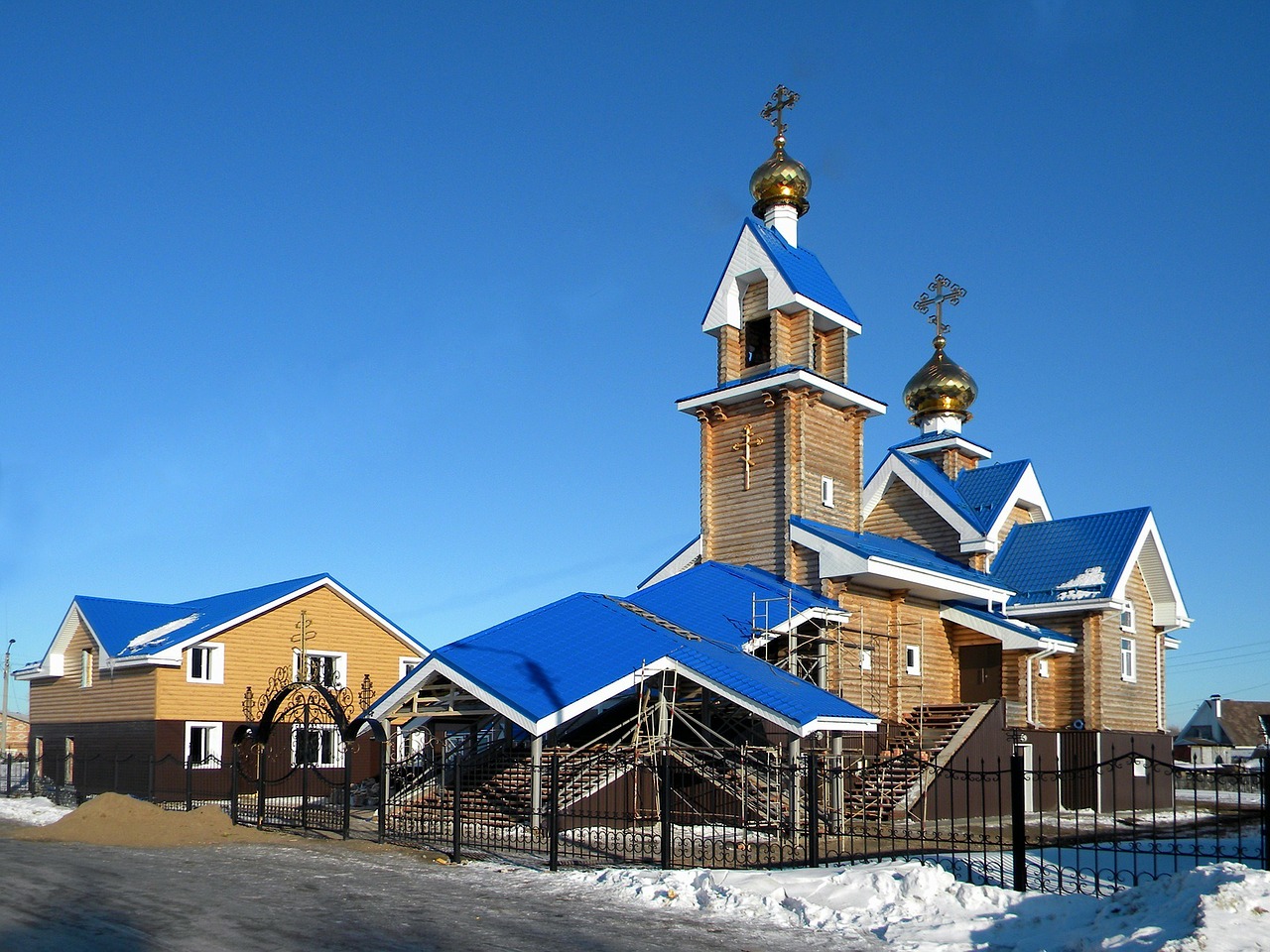 russia church building free photo