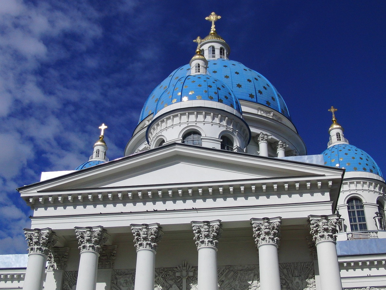 russian church dome architecture free photo