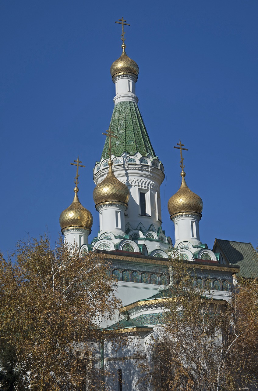 russian church  sofia  bulgaria free photo