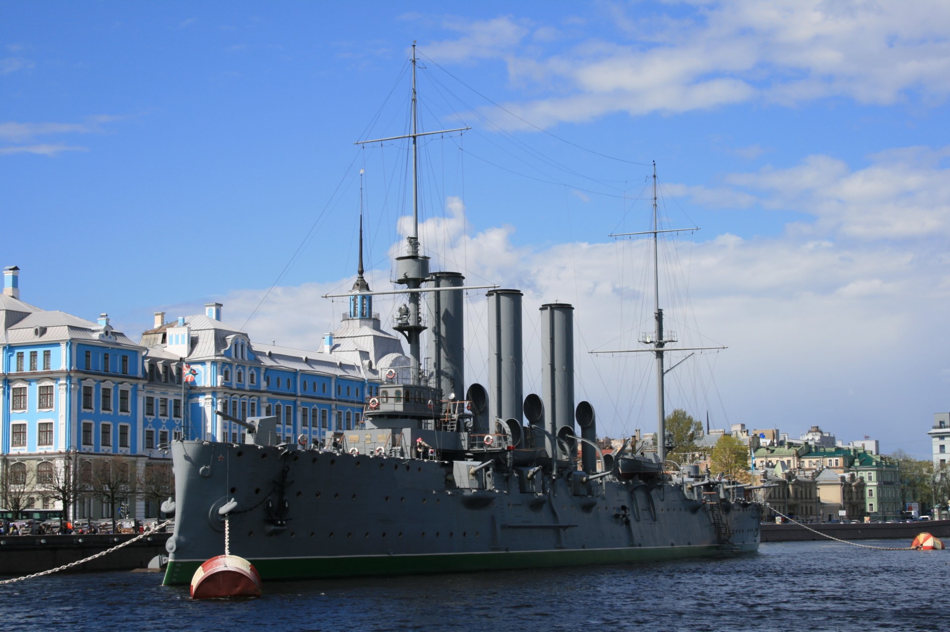 cruiser russian war vessel free photo
