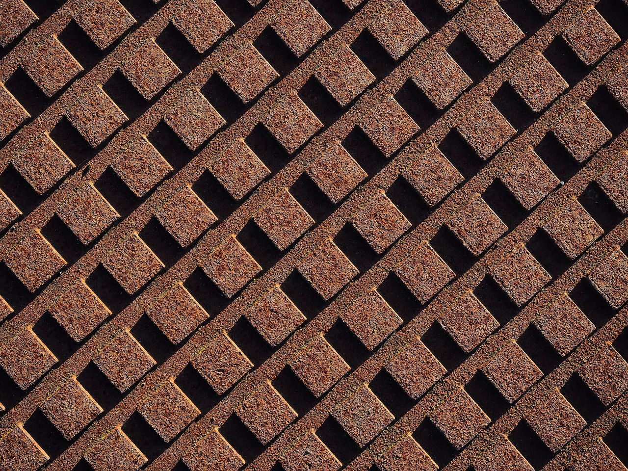 rust rusty grid free photo