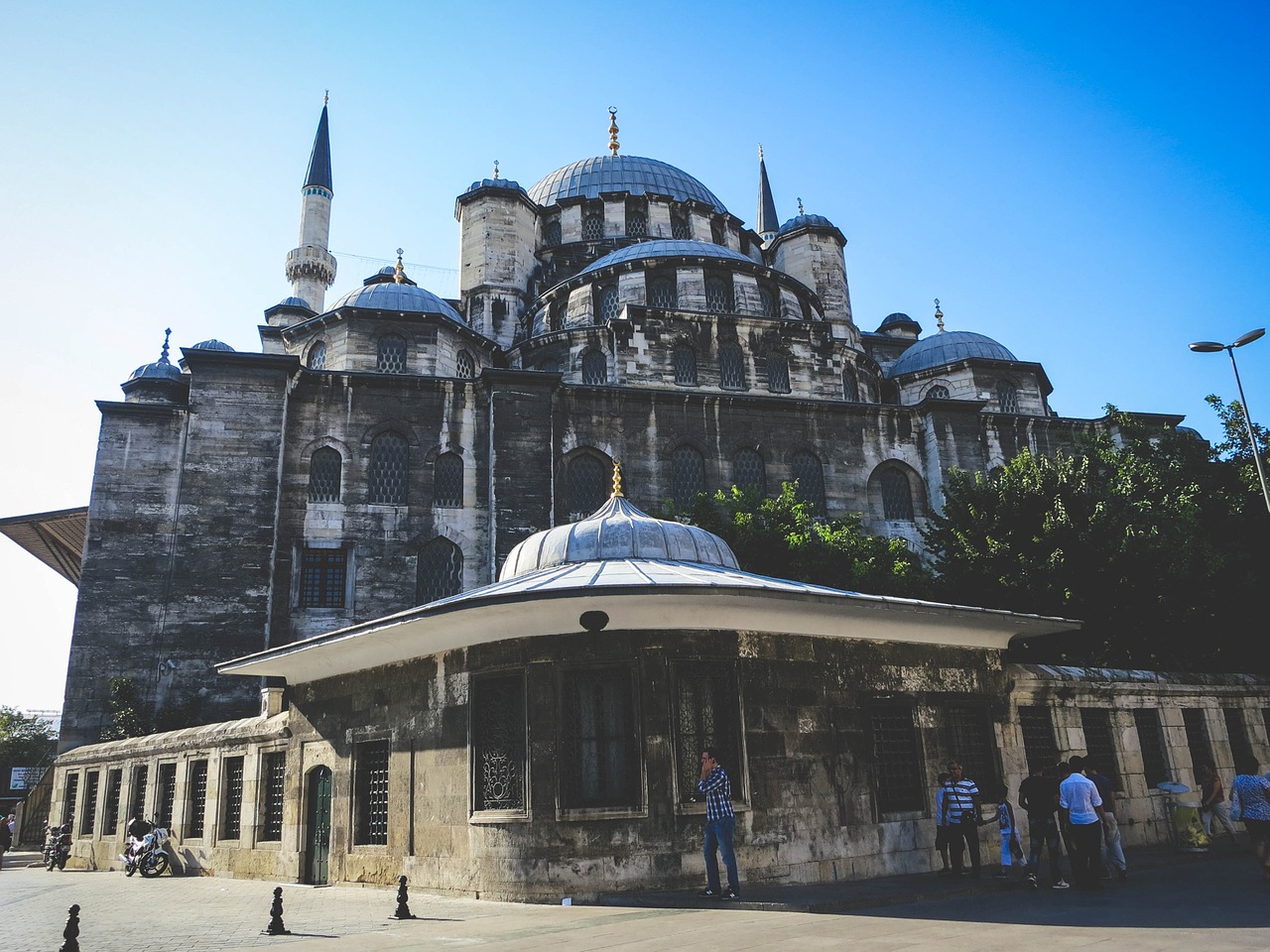 rustem pasha mosque istanbul turkey free photo