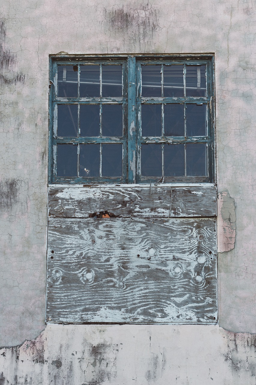 rustic wall windows free photo