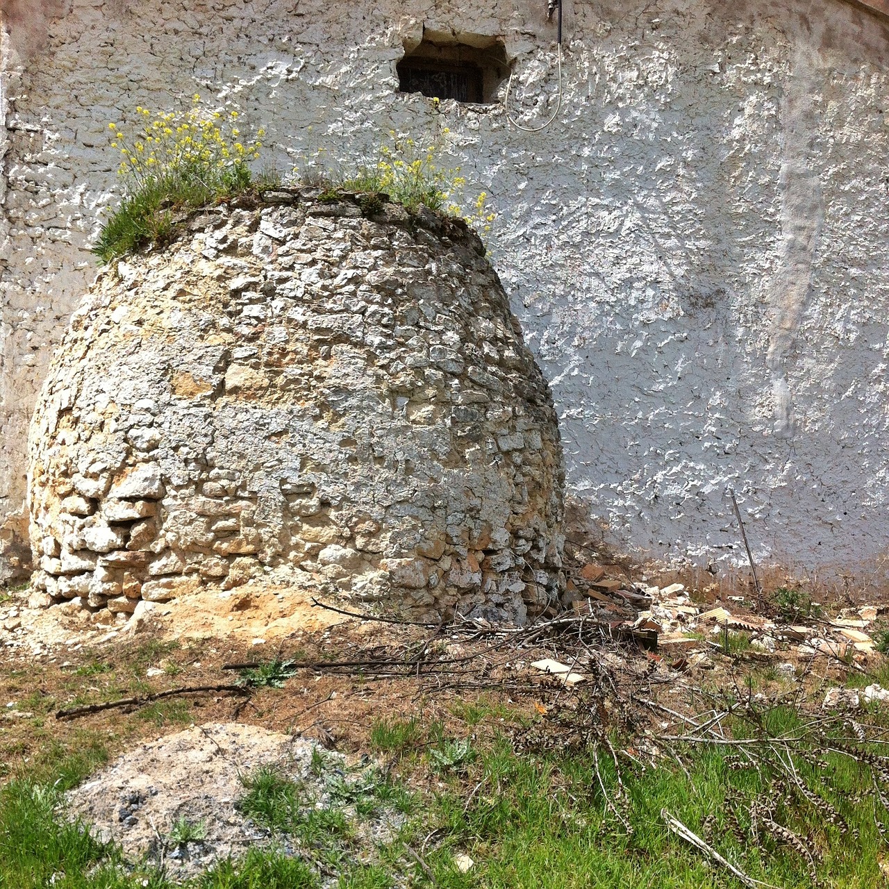 rustic stone wall free photo