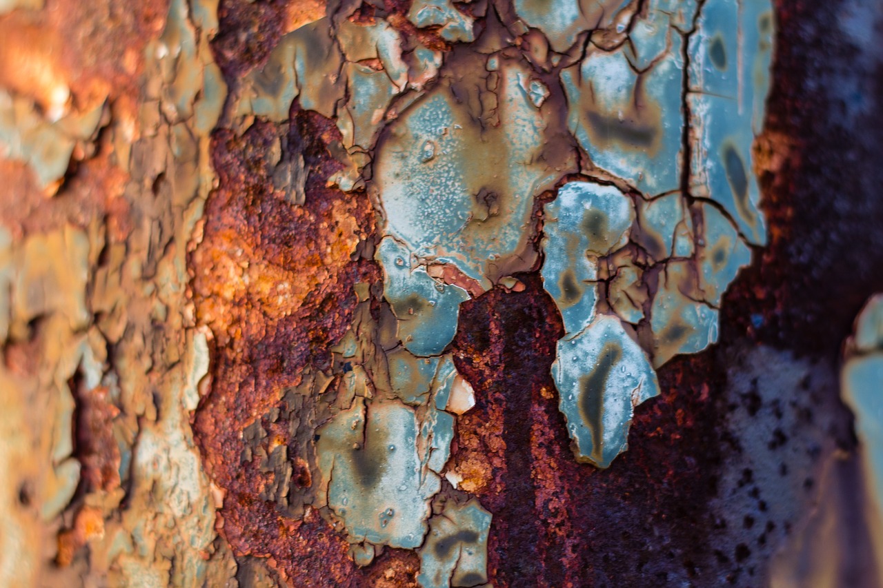 rusty wall decay free photo