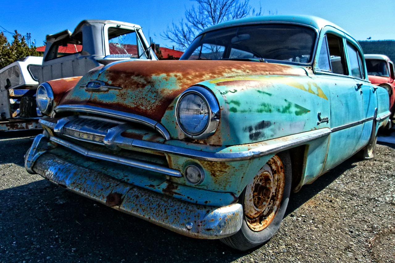 rusty old truck free photo