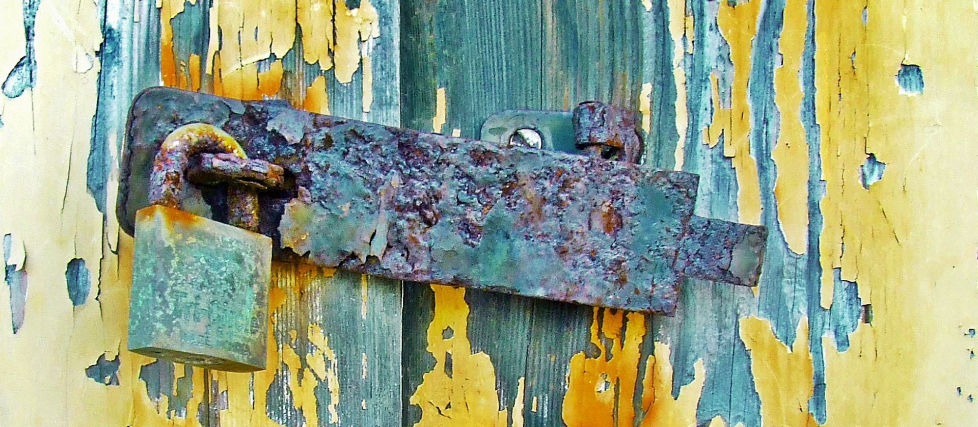 lock padlock rusty free photo