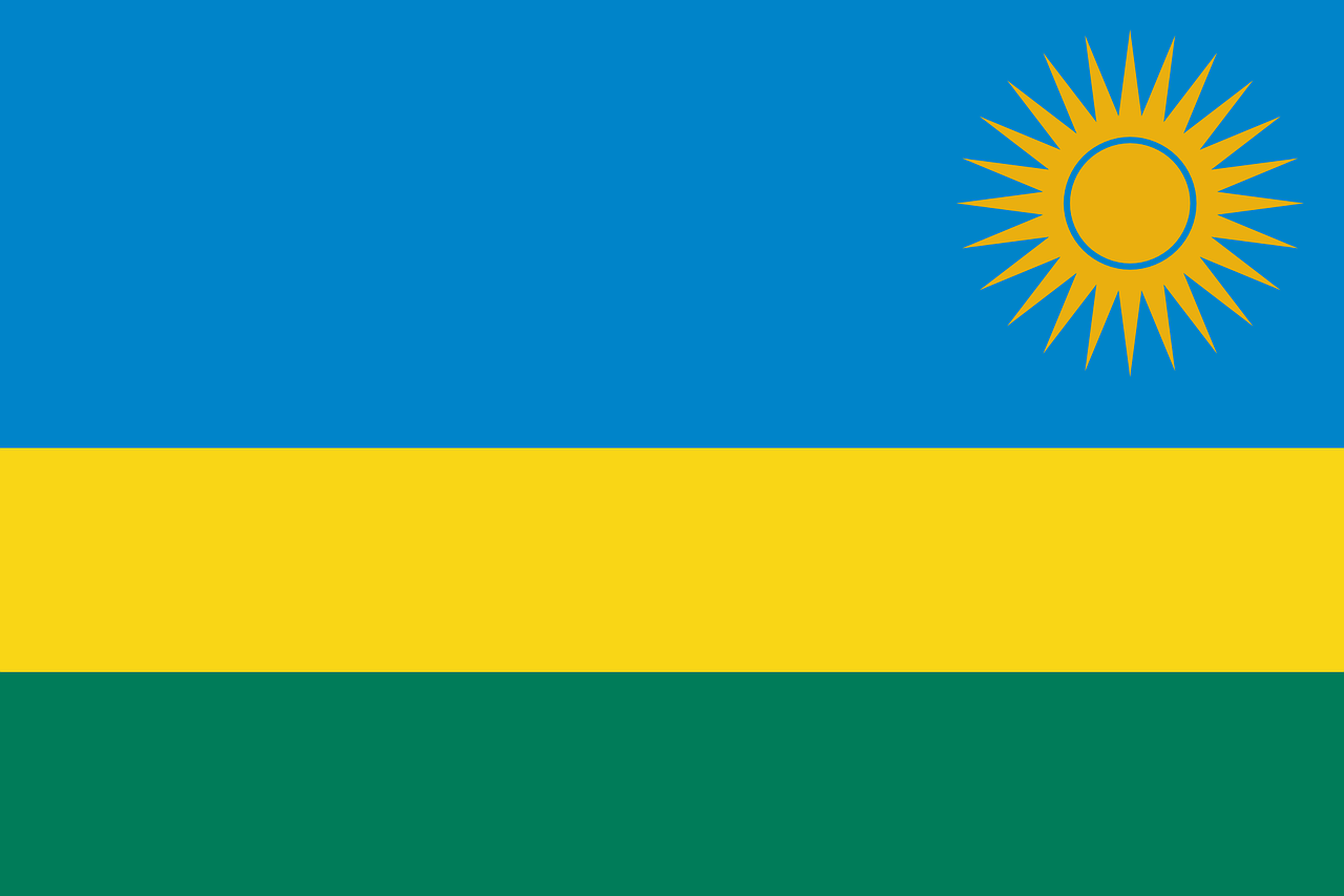 rwanda flag national flag free photo