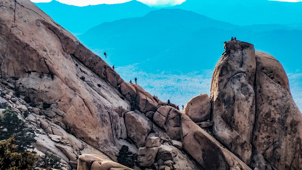 ryan mountain mountains zip line free photo