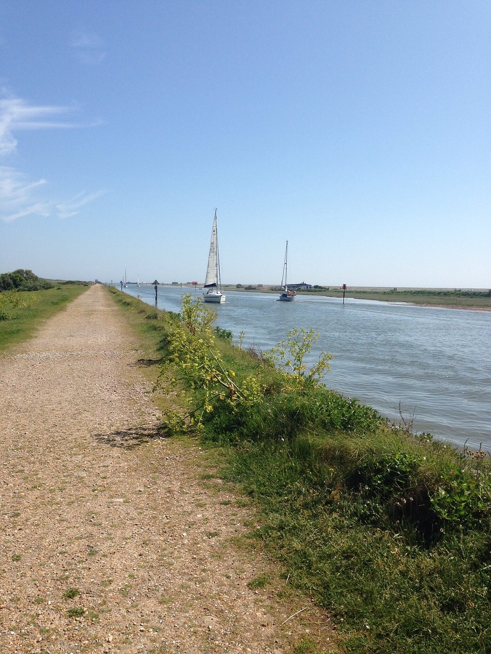 rye sunny sea free photo