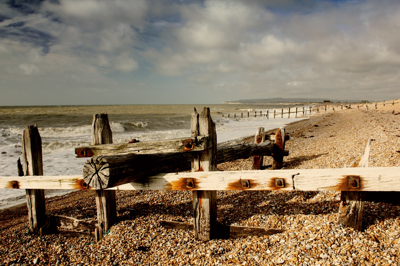 rye sussex beach free photo